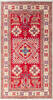 Kazak Red Hand Knotted 38 X 70  Area Rug 700-147295 Thumb 0