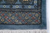 Bokhara Blue Hand Knotted 58 X 710 Area Rug 700-147296 Thumb 3