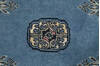 Bokhara Blue Hand Knotted 58 X 710 Area Rug 700-147296 Thumb 4