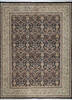 Pak-Persian Black Hand Knotted 90 X 120  Area Rug 700-147298 Thumb 0