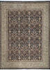 Pak-Persian Black Hand Knotted 90 X 120 Area Rug 700-147298 Thumb 0