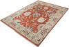 Chobi Orange Hand Knotted 51 X 71  Area Rug 700-147300 Thumb 2