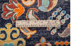 Chobi Black Hand Knotted 57 X 76 Area Rug 700-147301 Thumb 7