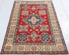 Kazak Red Hand Knotted 36 X 51  Area Rug 700-147307 Thumb 1