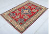 Kazak Red Hand Knotted 36 X 51  Area Rug 700-147307 Thumb 2