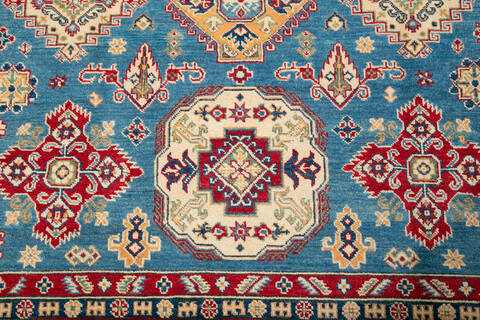 Kazak Blue Hand Knotted 66 X 911 Area Rug 700-147308 Image 4