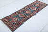 Kazak Blue Runner Hand Knotted 19 X 60  Area Rug 700-147309 Thumb 2