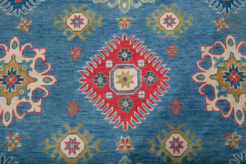 Kazak Blue Hand Knotted 67 X 102 Area Rug 700-147310 Image 5