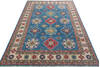 Kazak Blue Hand Knotted 67 X 102 Area Rug 700-147310 Thumb 1