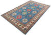 Kazak Blue Hand Knotted 67 X 102 Area Rug 700-147310 Thumb 2