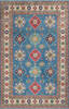 Kazak Blue Hand Knotted 67 X 102 Area Rug 700-147310 Thumb 0