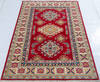 Kazak Red Hand Knotted 33 X 411 Area Rug 700-147311 Thumb 1