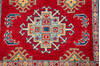 Kazak Red Hand Knotted 33 X 411 Area Rug 700-147311 Thumb 4