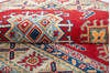 Kazak Red Hand Knotted 33 X 411  Area Rug 700-147311 Thumb 6
