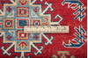Kazak Red Hand Knotted 33 X 411  Area Rug 700-147311 Thumb 7