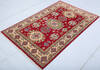 Kazak Red Hand Knotted 33 X 411 Area Rug 700-147313 Thumb 2