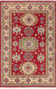 Kazak Red Hand Knotted 33 X 411  Area Rug 700-147313 Thumb 0
