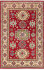 Kazak Red Hand Knotted 33 X 411 Area Rug 700-147313 Thumb 0