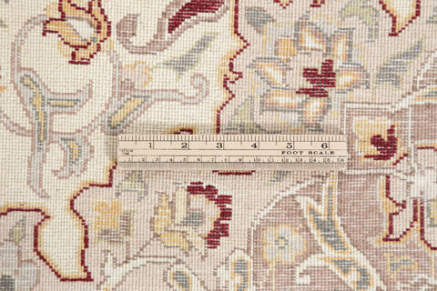 Pak-Persian Beige Hand Knotted 57 X 84 Area Rug 700-147317 Image 7
