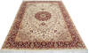 Pak-Persian Beige Hand Knotted 57 X 84  Area Rug 700-147317 Thumb 1