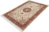 Pak-Persian Beige Hand Knotted 57 X 84 Area Rug 700-147317 Thumb 2