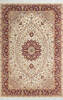 Pak-Persian Beige Hand Knotted 57 X 84 Area Rug 700-147317 Thumb 0