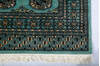 Bokhara Green Hand Knotted 49 X 64 Area Rug 700-147319 Thumb 3