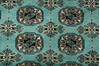 Bokhara Green Hand Knotted 49 X 64 Area Rug 700-147319 Thumb 5