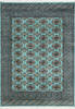 Bokhara Green Hand Knotted 49 X 64  Area Rug 700-147319 Thumb 0