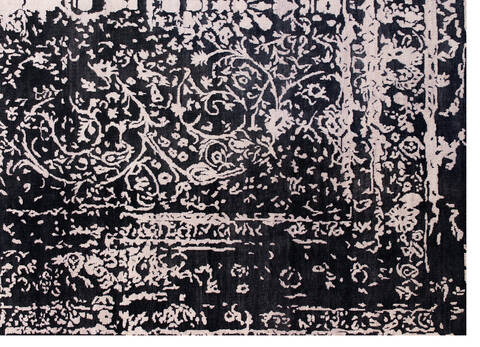 Modern Grey Hand Knotted 82 X 114 Area Rug 902-147329 Image 1