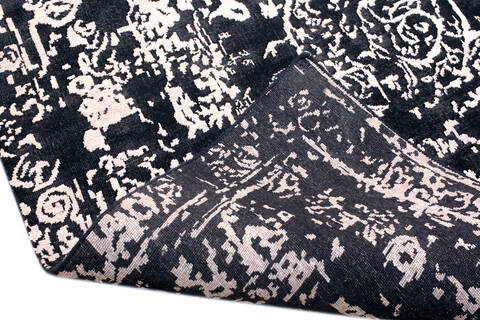 Modern Grey Hand Knotted 82 X 114 Area Rug 902-147329 Image 3