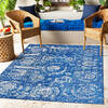 Modern Blue Hand Knotted 80 X 100  Area Rug 902-147330 Thumb 1