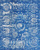 Modern Blue Hand Knotted 80 X 100  Area Rug 902-147330 Thumb 0
