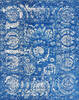 Modern Blue Hand Knotted 80 X 100 Area Rug 902-147330 Thumb 0