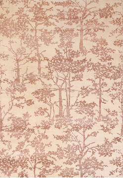 Modern Multicolor Hand Knotted 8'6" X 11'6"  Area Rug 902-147336