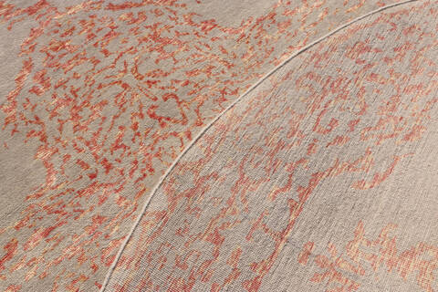 Modern Multicolor Round Hand Knotted 100 X 100 Area Rug 902-147341 Image 2