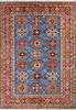 Kazak Blue Hand Knotted 64 X 810  Area Rug 700-147342 Thumb 0