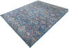 Chobi Blue Hand Knotted 810 X 118 Area Rug 700-147347 Thumb 2
