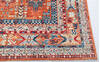 Chobi Orange Hand Knotted 91 X 1110  Area Rug 700-147348 Thumb 2