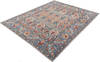 Chobi Grey Hand Knotted 80 X 911 Area Rug 700-147349 Thumb 2