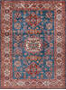 Kazak Blue Hand Knotted 50 X 69 Area Rug 700-147351 Thumb 0