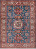 Kazak Blue Hand Knotted 50 X 69  Area Rug 700-147351 Thumb 0