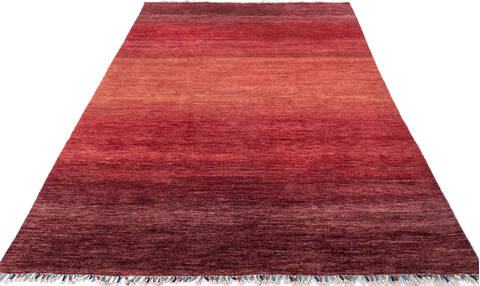 Gabbeh Red Hand Knotted 82 X 115 Area Rug 700-147353 Image 1
