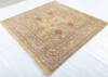 Gabbeh Beige Square Hand Knotted 60 X 60  Area Rug 700-147354 Thumb 2
