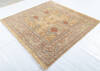 Gabbeh Beige Square Hand Knotted 60 X 60 Area Rug 700-147354 Thumb 2