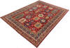 Chobi Red Hand Knotted 80 X 102 Area Rug 700-147357 Thumb 2