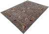 Chobi Grey Hand Knotted 510 X 710 Area Rug 700-147362 Thumb 2