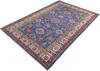 Kazak Blue Hand Knotted 69 X 100 Area Rug 700-147364 Thumb 2