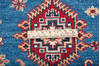 Kazak Blue Hand Knotted 69 X 100  Area Rug 700-147364 Thumb 7