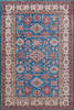 Kazak Blue Hand Knotted 69 X 100  Area Rug 700-147364 Thumb 0